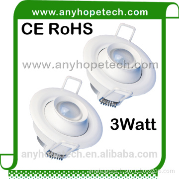 High quality best price indoor 190lm 3W Downlighter